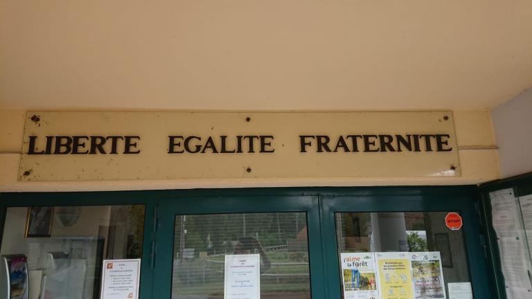 Enseigne pour mairie